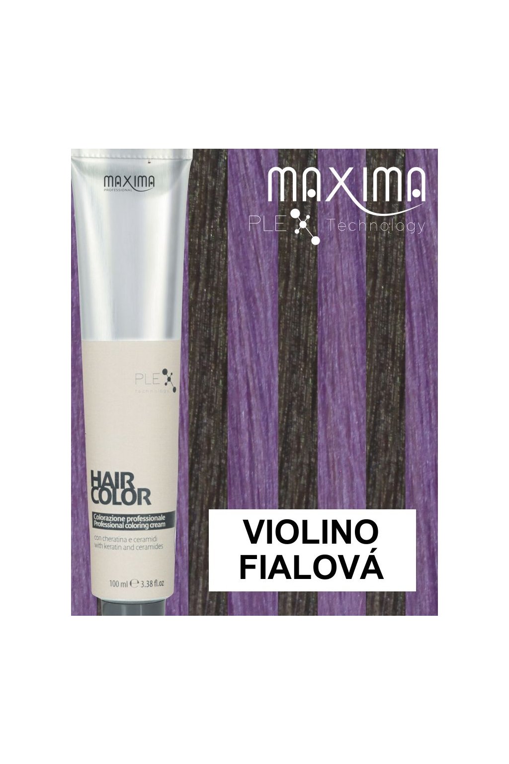 Maxima Melírovací barva VIOLINO fialová | Shop.mjczlin.cz