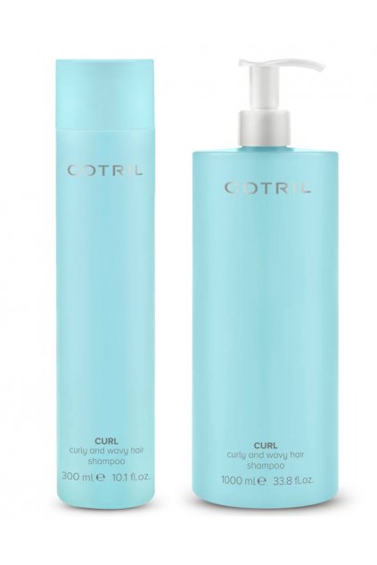 Cotril CURL Šampon pro vlnité a kudrnaté vlasy, proti krepatění (Obsah 300 ml)