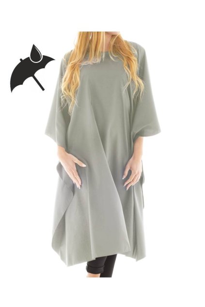 Kadeřnický plášť COMFORT PRO na stříhání voděodolný a odolný proti opotřebení, na cvočky 130x150cm