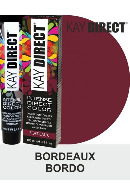 9437 kay direct barva na vlasy bordeaux bordo 100ml