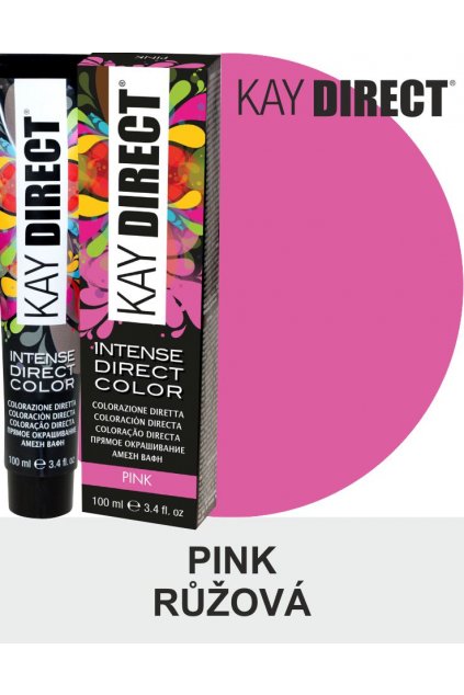 9464 kay direct barva na vlasy pink ruzova 100ml
