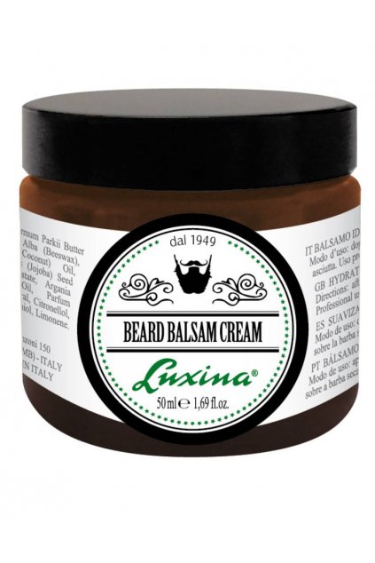 7475 luxina beard balsam cream kazdodenni stylova pece o vousy a knir bez oplachu 50ml