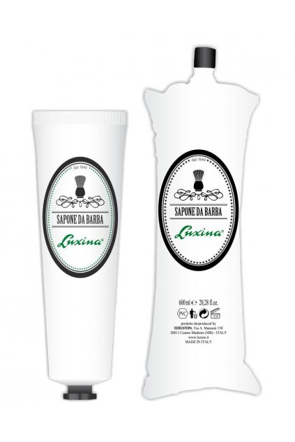 Luxina Hydratační krémové mýdlo pro klasické holení (Obsah 150 ml)