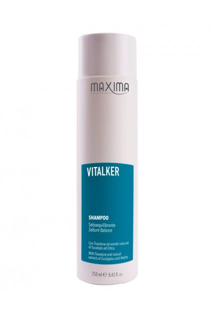 8924 maxima vitalker sampon pro mastnou pokozku s eukalyptem 250ml