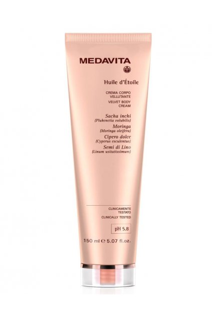 7862 medavita huile d etoile telovy krem velvet hydratacni rychle vstrebavani 150ml