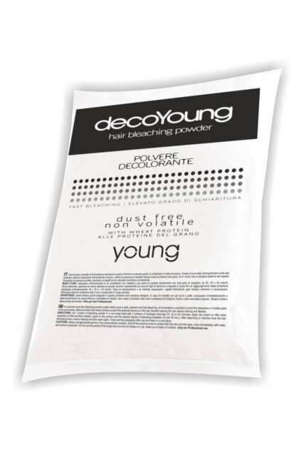 Young DecoYoung Melír BÍLÝ prášek, sáček bez krabice 500g