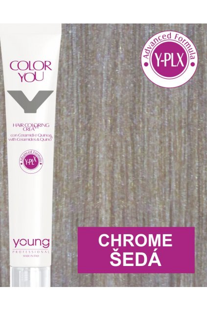 Young Y-PLX Barva Chrome Metallic Grey šedá