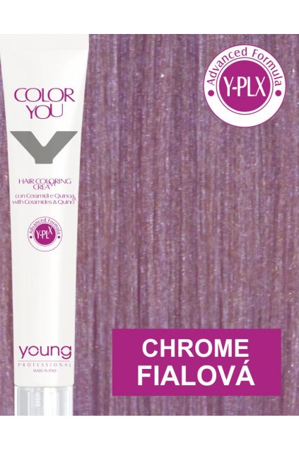 Young Y-PLX Barva Chrome Metallic Purple fialová