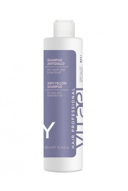 Vitael Anti-Yellow Šampon proti žloutnutí, pro neutralizaci žlutých tónů