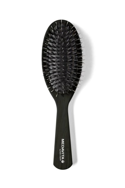 Kartáč Medavita KOH-I-NOOR plochý ovál, nylon +kančí štětiny