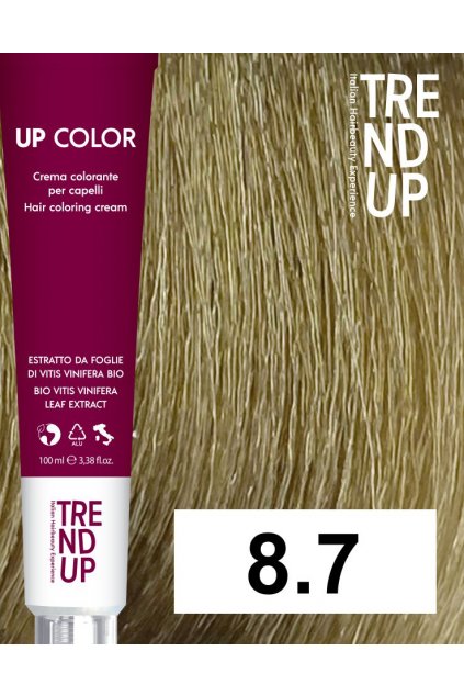Trend Up Barva Vitis 8.7 světlá blond matná