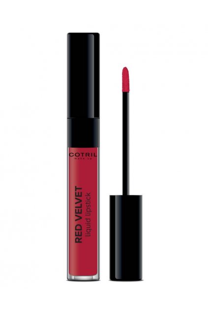 Cotril Liquid Lipstick RED VELVET Rtěnka pro intenzivní dlouhodržící  barevný odstín