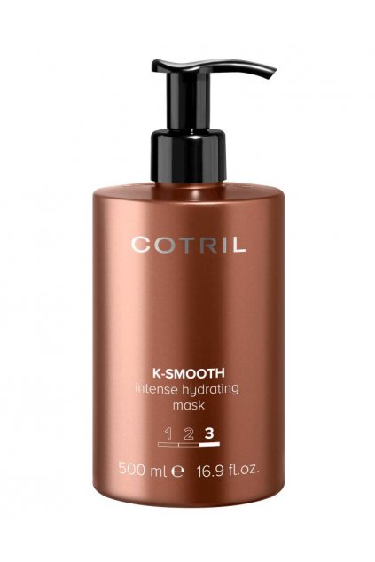 Cotril K-SMOOTH Maska intenzivně hydratační pro hladké a upravené vlasy 500ml
