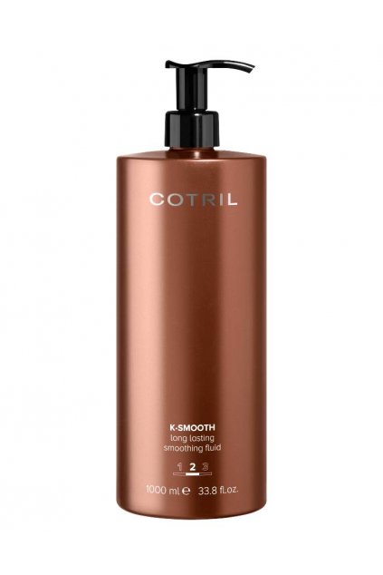 Cotril K-SMOOTH Fluid pro dlouhodobě hladké, upravené a hebké vlasy 1000ml