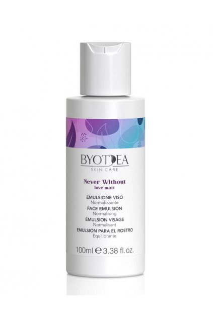 Byotea NEVER WITHOUT Emulze normalizační čistící pro mastnou pleť 100ml