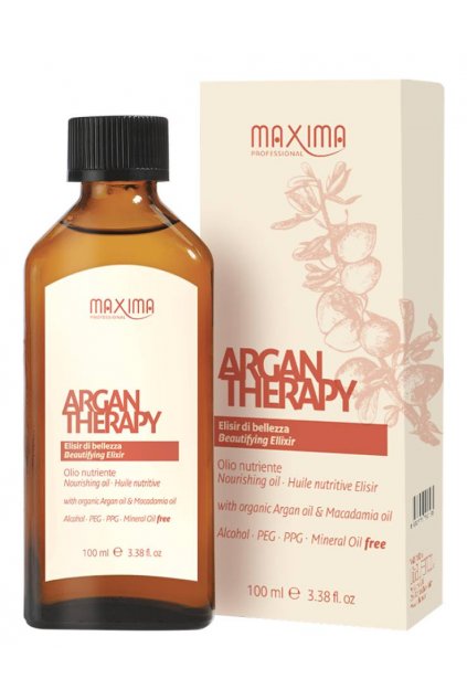 Maxima ARGAN Elixír krásy s arganovým a makadamovým olejem 100ml