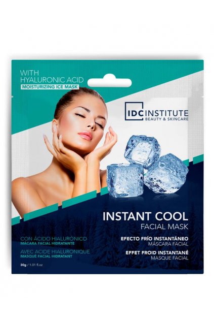 3401 IDC Instant Cool Facial Mask With Hyaluronic Acid