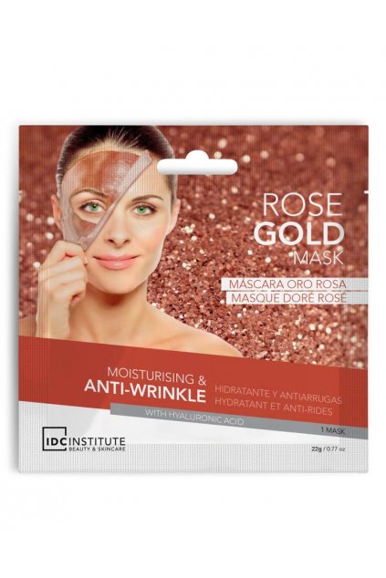 3432 IDC mascarilla facial rose gold