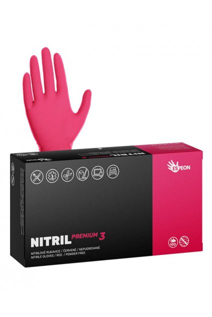 nitril premium3 cervene