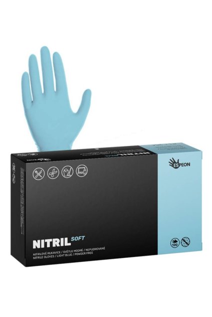 nitril soft modre