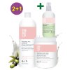 Akce 2+1 Trend up PRO REVITALIZACI VLASŮ Milk šampon 1L, maska 1L +ZDARMA Bi-Phase 250ml
