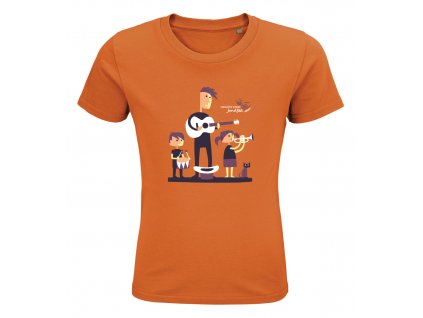 tricko jonasek2022 pioneer kids orange3