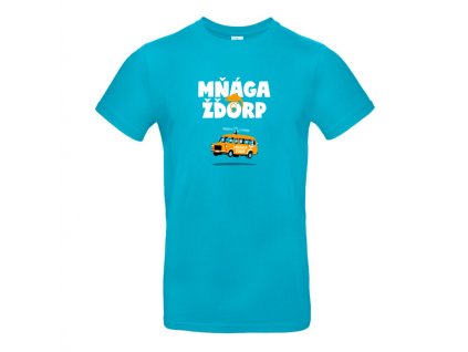 Modré triko DODÁVKA – MŇÁGA ON TOUR / DÁMSKÉ