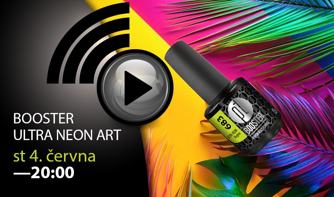 Ultra neon art s BOOSTERem s Markétou Kopeckou