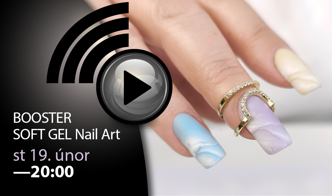 BOOSTER Soft gel Nail Art s Markétou Kopeckou