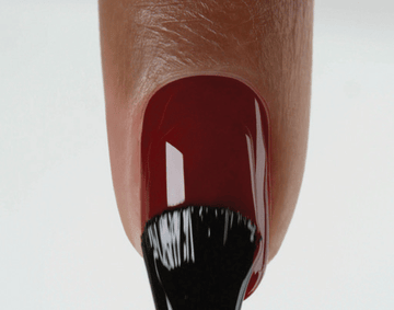 Hotový přírodní overlay PLEXIGEL s barevným gel-lakem CND SHELLAC