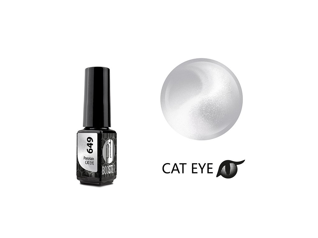 Platinum LED-tech BOOSTER COLOR - Cat Eye Ceramic - Porcelain (649), 3,5ml