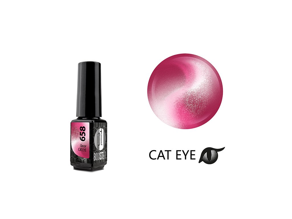 Platinum LED-tech BOOSTER COLOR - Cat Eye Ceramic - Decor (658), 3,5ml