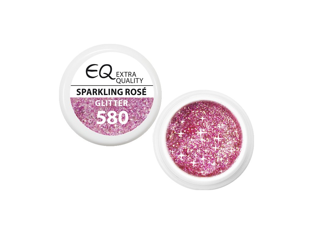 EBD EQ Colour Gel - Sparkling Rosé Glitter