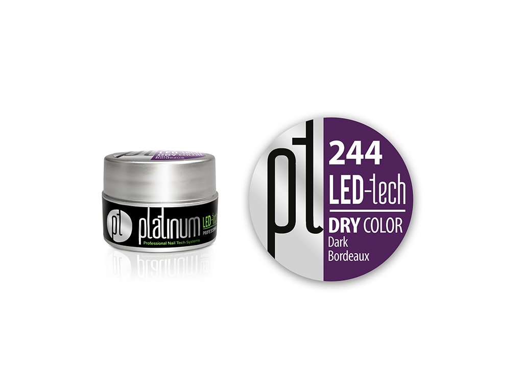Platinum Color Dry Gel - Dark Bordeaux