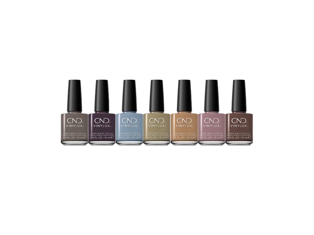 CND Kolekce CND COLORWORLD – Sada 7 odstínů VINYLUX™