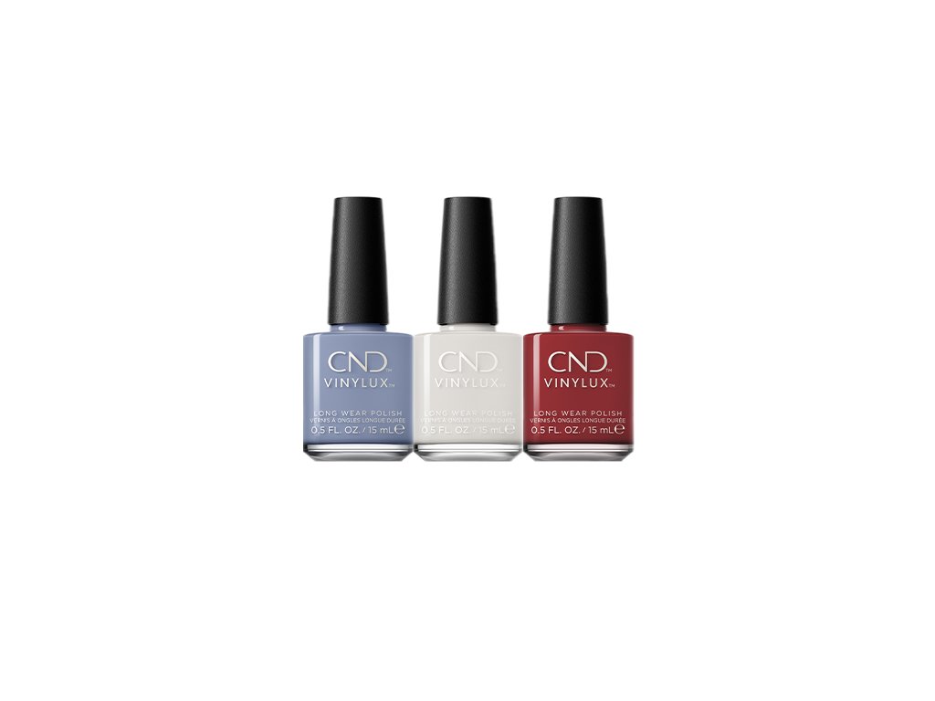 CND Kolekce CND COLORWORLD – Sada 3 odstínů VINYLUX™