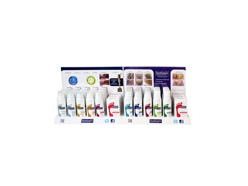 Footlogix MASTER Counter Display - 36 produktů