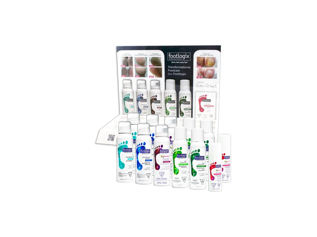 Footlogix Counter Display Bestsellers (A) - 12 produktů