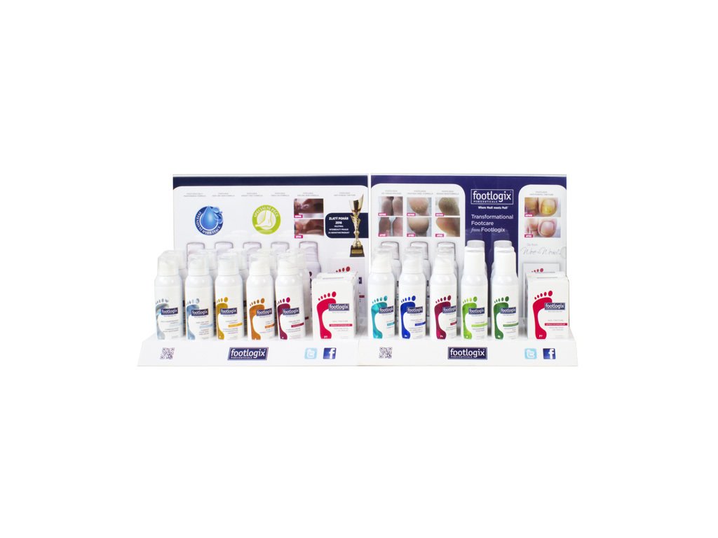 Footlogix MASTER Counter Display - 24 produktů