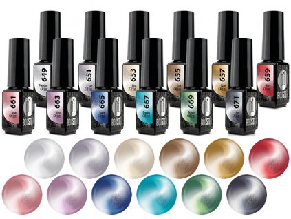 Platinum BOOSTER Color - Cat Eye Ceramic 12x3,5ml - Varianta 1