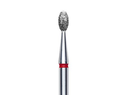 Staleks Diamantová fréza oliva červená FA130R025/5