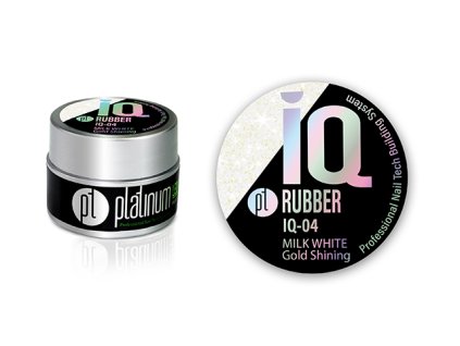 Platinum NEW IQ Rubber 5g - Milk White Gold (04)