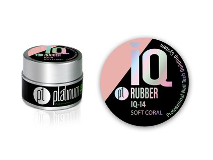 Platinum NEW IQ Rubber 5g - Soft Coral (14)