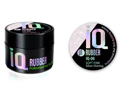 Platinum NEW IQ Rubber 15g - Soft Pink Silver (06)