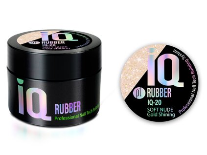 Platinum NEW IQ Rubber 40g - Soft Nude Gold (20)