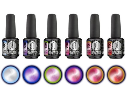 Platinum BOOSTER Color 6x7,8ml, varianta 1 - Cat Eye Glow