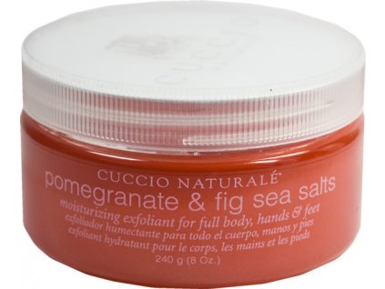 CUCCIO Sea Salts - Pomegranate and Fig 240 g