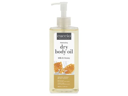 CUCCIO Dry Body Oil - Milk and Honey - 472ml