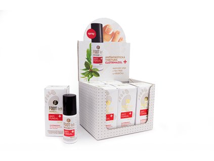 Platinum PROFI PACK - Výstavní stojan FOOT-tech MYCOform - 6xAntiFungal 30ml Spray