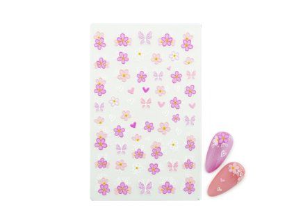 Nail Stickers - Soft Bloom 05